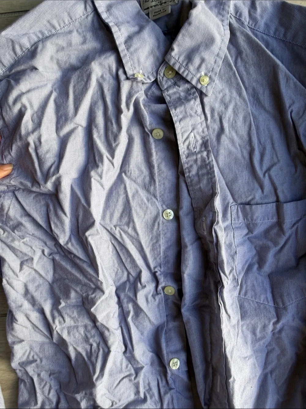 J. Crew Lavender Button-Down Dress Shirt